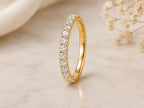 Bold Lab-Grown Diamond Eternity Ring – 2.6mm in solid gold, view 6