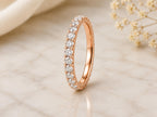 Bold Lab-Grown Diamond Eternity Ring – 2.6mm in solid gold, view 4