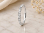 Bold Lab-Grown Diamond Eternity Ring – 2.6mm in solid gold, view 5