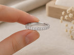 Bold Lab-Grown Diamond Eternity Ring – 2.6mm in solid gold, view 9