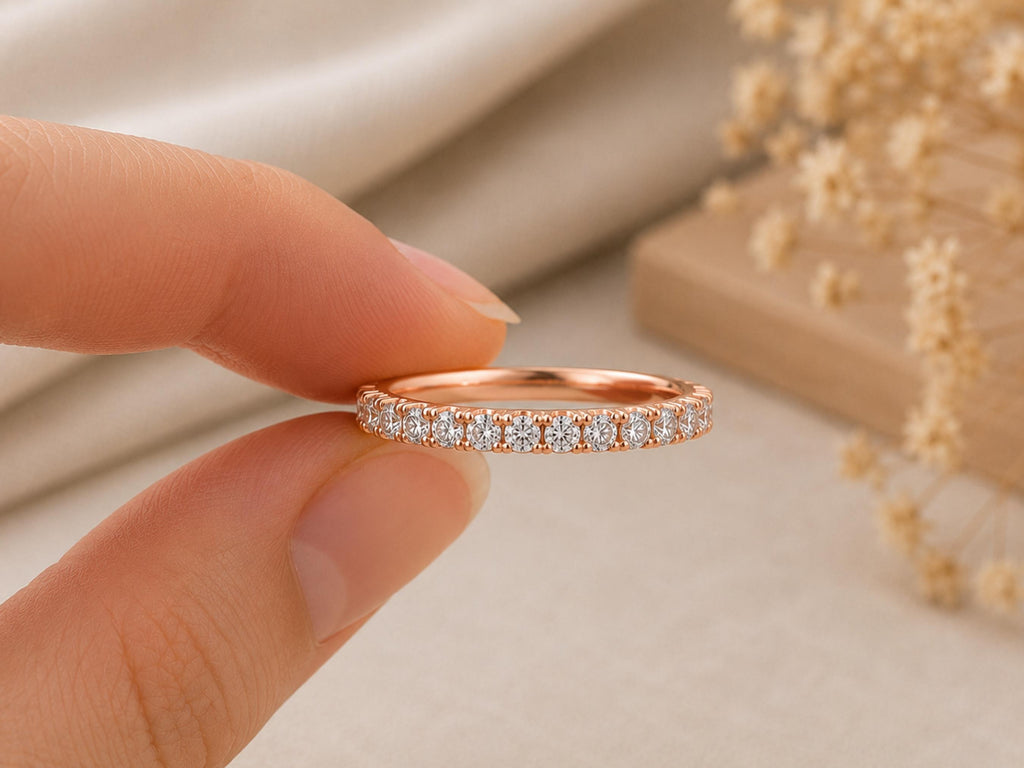 Bold Lab-Grown Diamond Eternity Ring – 2.6mm in solid gold, view 7