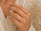 Lab-Grown Diamond Eternity Band – 3.1mm in solid gold, view 6