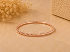 Twisted Rope Ring – 1.3mm Stacking Band in solid gold, view 3