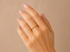 Twisted Rope Ring – 1.3mm Stacking Band in solid gold, view 7
