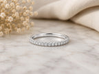 Lab-Grown Diamond Eternity Band – 1.7mm in solid gold, view 2