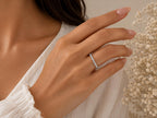 Gold Bead Ring – 3mm in solid gold, view 9