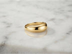 Classic Gold Dome Ring – 6.2mm in solid gold