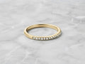Lab-Grown Diamond Stacking Ring – 1.3mm in solid gold