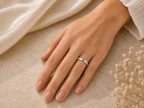 Bold Stacker Ring – 3mm Minimalist Band in solid gold, view 10
