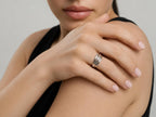 Ripple Wave Statement Ring – 10.6mm in solid gold, view 8