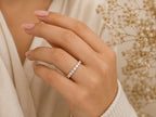 Lab-Grown Diamond Eternity Band – 3.1mm in solid gold, view 4