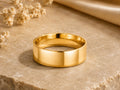 Plain Wide Gold Band – 5.8mm in solid gold