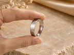 Plain Wide Gold Band – 5.8mm in solid gold, view 8