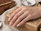 Slim Lab-Grown Diamond Eternity Band – 1.5mm in solid gold, view 8