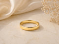 Bold Stacker Ring – 3mm Minimalist Band in solid gold