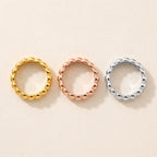 Chunky Bubble Ring – 6.2mm in solid gold, view 3